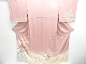作家元　光悦垣に牡丹模様訪問着